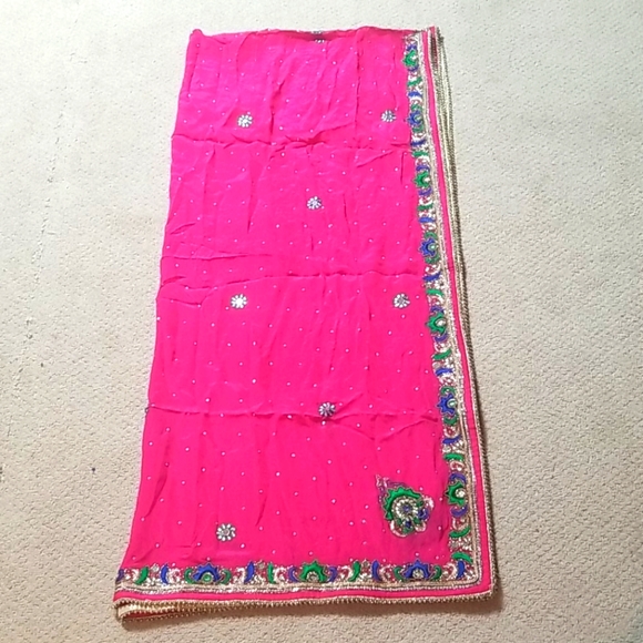 Sparkly Pink Salwar Suit - Picture 4 of 15